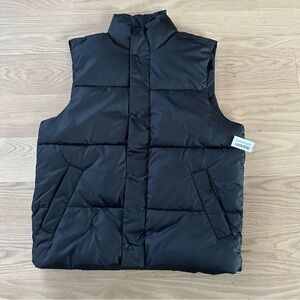 Small Oversized Black Vest